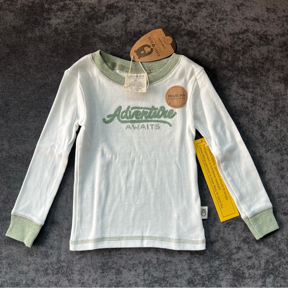 NWT Rabbit + Bear Pajamas Size 2T - Picture 5 of 9